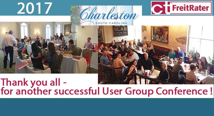 CT Logistics FreitRater User Group Conf 2017